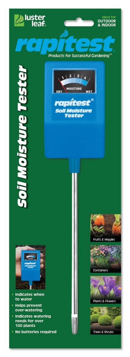 custom rapitest moisture meter not working|rapitest soil moisture tester chart.